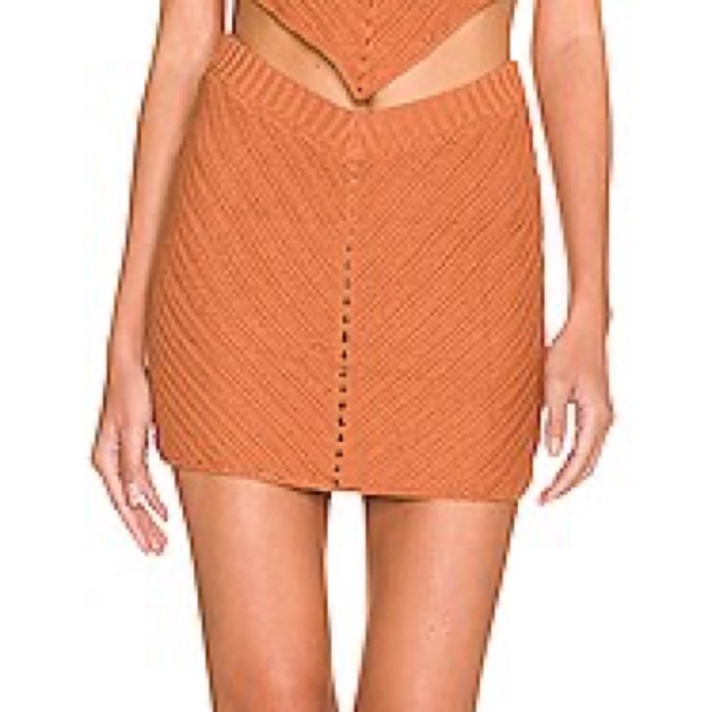 LOVERS + FRIENDS MALIK CROCHET SKIRT